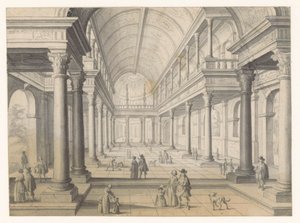 Salle Renaissance avec personnages