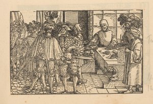 Chevaliers chez un usurier - Anonymous
