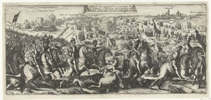 Combat de cavaliers à Arras, 1640