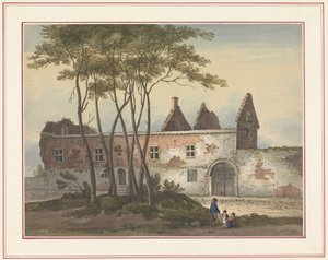 Ruine van de hoeve van Le Caillou - Anonymous