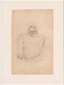 Esquisse de la dépouille de J.C.J. van Speyk - Anonymous