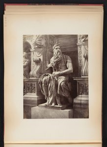 Sculpture de Moïse par Michel-Ange, monument pour Jules II, S. Pietro in Vincoli à Rome, Italie - Anonymous