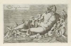 Sculpture du fleuve Nil (série de sculptures antiques à Rome) - Anonymous
