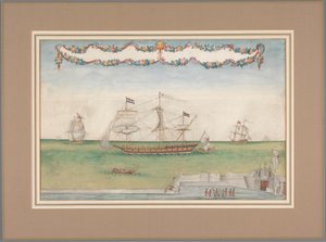 Navires espagnols près d