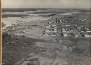 Ville (probablement) au Moyen-Orient, vue du ciel - Anonymous