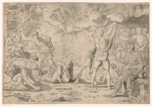 Lapidation de saint Étienne - Anonymous