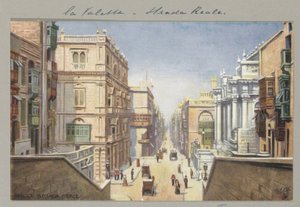 Strada Reale à La Valette