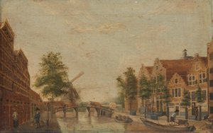 Le Brouwersgracht à Amsterdam - Anonymous