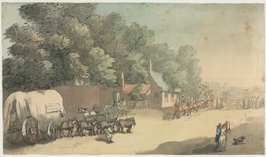 La Barrière de péage - Anonymous