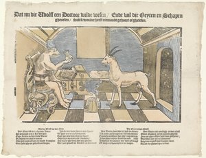 Le Loup et la Chèvre - Anonymous