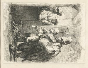 Les musiciens ambulants - Anonymous