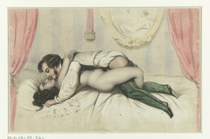 Trois couples ayant des relations sexuelles