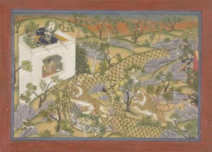 Chasse au tigre - Anonymous
