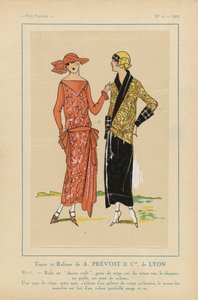 Très Parisien, 1923, No. 2: Tissus et Rubans de A. PRÉVOST & CIE - Anonymous