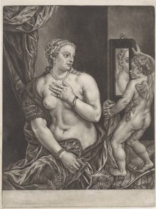 Vénus et Cupidon avec un miroir