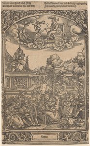 Vénus et ses enfants planétaires (Les sept planètes) - Anonymous