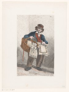Vendeur de gravures - Anonymous