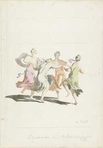 Quatre femmes dansant - Anonymous