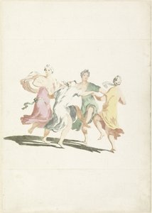 Quatre femmes dansant - Anonymous