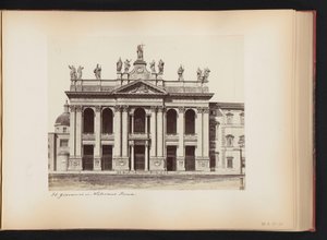 Façade de Saint-Jean-de-Latran à Rome, Italie - Anonymous