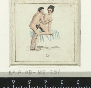 Couple amoureux, femme de dos à l