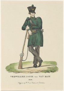 Chasseur Volontaire de Van Dam, 1830 - Anonymous