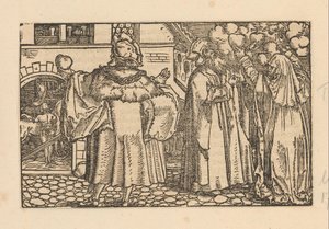 Sages recevant des cœurs du ciel - Anonymous