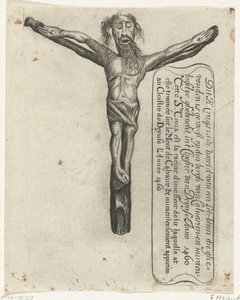 Croix miraculeuse dans le monastère de Deinze, 1460 - Anonymous