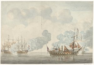 Bataille navale à Cadix, 1781