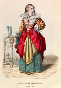Une dame noble de Paris en 1633 - Anonymous Anonymous