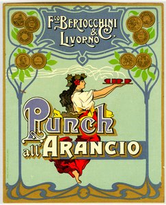 Publicité pour le punch à l