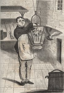 Anthelme Collet au bagne de Rochefort. Gravure dans « Histoire des bagnes depuis leur création à nos jours » (1877) par Pierre Zaccone. - Anonymous Anonymous