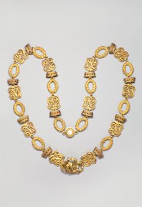 Autriche - Ordre de la Couronne de Fer: collier appartenant à Heinrich Ritter Kummer von Falkenfeld (1852-1929) - Il est devenu chevalier de l