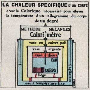 Calorimétrie : la chaleur spécifique d