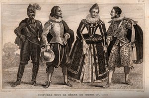 Costumes sous le règne d