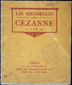 Couverture du catalogue de l