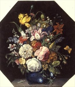 Nature morte hollandaise de fleurs - Anonymous Anonymous