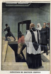 Exécution du docteur Crippen, illustration de « Le Petit Journal », supplément illustré, 4 décembre 1910 - Exécution du Dr Herbert Hawley Crippen à la prison de Pentonville, condamné à mort pour le meurtre de la belle Elmore - Anonymous Anonymous