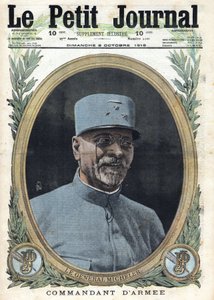 Première Guerre mondiale 1914-1918. Portrait du général Joseph Alfred Micheler (1861-1931) Dans « Le Petit Journal », le 8/10/1916 - Anonymous Anonymous