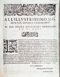 Première page de Primo libro di sinfonie e gagliarde, par Salomone Rossi - Anonymous Anonymous