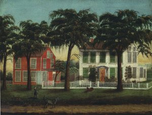Maisons sur la rivière Fox, Illinois - Anonymous Anonymous