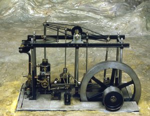 Machine à vapeur de James Watt, Musée des sciences et de la technologie, Milan