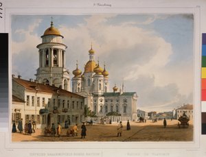 Le palais de marbre et le quai de la Neva à Saint Petersbourg - Anonymous Anonymous