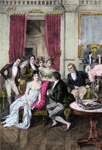 Salon littéraire : « Autour de Madame Récamier » Madame Juliette Récamier (1777-1849) entourée de personnalités littéraires et politiques : Charles Nodier (1780-1844), François René vicomte de Chateaubriand (1768-1848), Sophie Gay (1776-1852), Benjamin Con