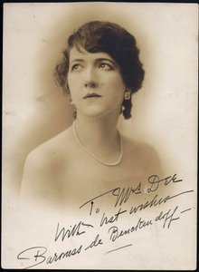 Moura Budberg - Baronne Maria Ignatievna Budberg (1891-1974), Anonyme. Photographie, vers 1930, Collection privée - Anonymous Anonymous
