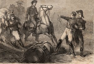 Guerres napoléoniennes 1813-15 - Bataille de Ligny (Belgique), le 16 juin 1815 - Mort de Jean-Baptiste Girard - La mort du général Girard. Bataille de Ligny (16 juin 1815) : blessé sur le champ de bataille, le général Girard (1775-1815), rapatrié à Paris,  - Anonymous Anonymous