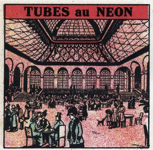 Nouvelles propriétés du gaz : tubes néon. Illustration anonyme de 1925. Collection privée. - Anonymous Anonymous