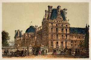 Paris en 1874 : Les Tuileries - Anonymous Anonymous