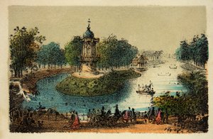 Paris 1874 : Le Bois de Boulogne - Anonymous Anonymous