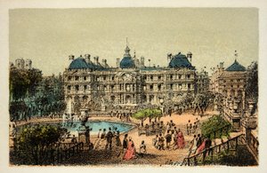 Paris 1874 : Les Jardins du Luxembourg, Collection privée - Anonymous Anonymous
